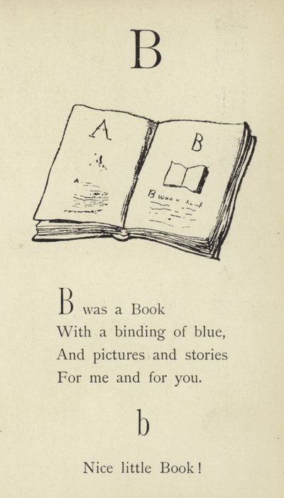 文字B 作： Edward Lear